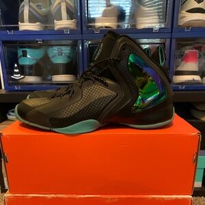 Nike Lil Penny Posite Black Hyper Jade Men's basketball shoes size 10.5